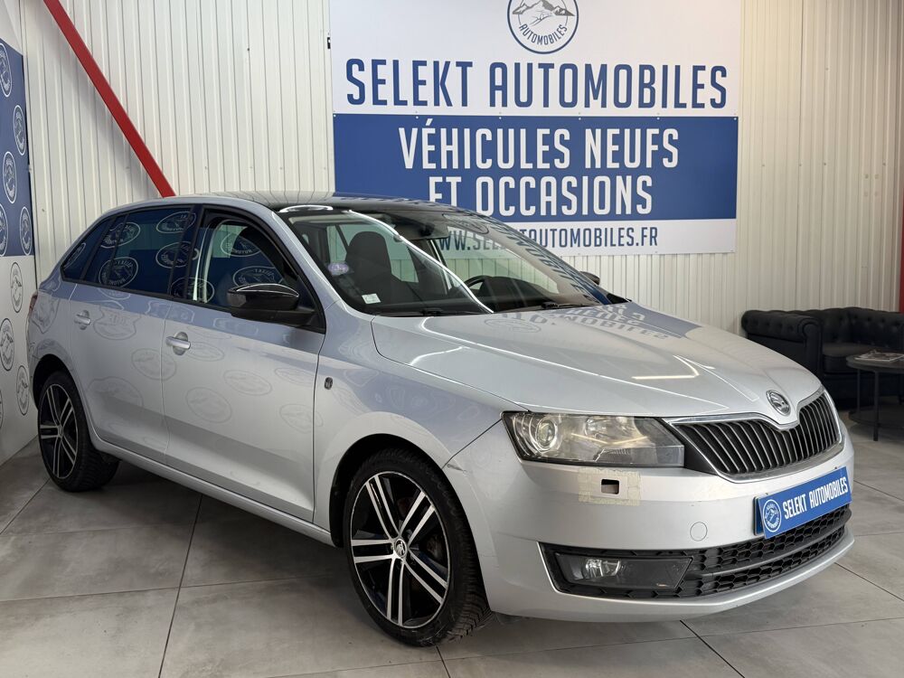 Rapid 1.4 TSI DSG7 122 CH 1ERE MAIN GREENTEC STYLE PLUS 2014 occasion 38130 &Eacute;chirolles