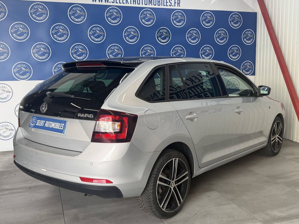 Rapid 1.4 TSI DSG7 122 CH 1ERE MAIN GREENTEC STYLE PLUS 2014 occasion 38130 &Eacute;chirolles