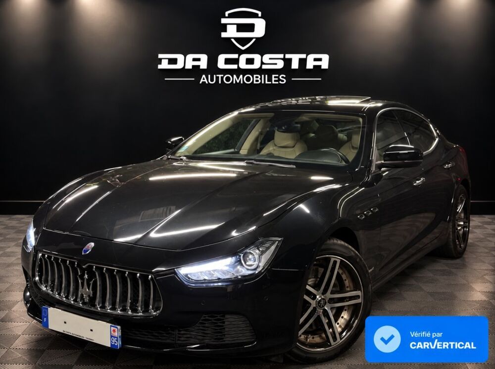 Ghibli 3.0 D 2987cm3 275cv 2017 occasion 95150 Taverny