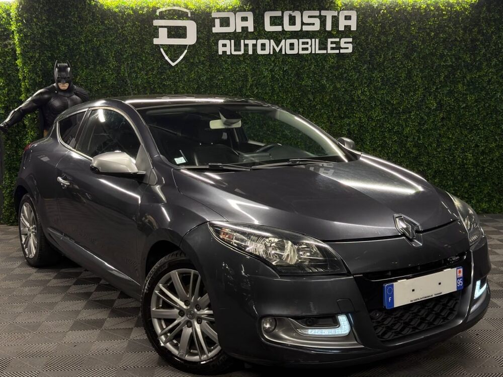 M&eacute;gane 3 III PHASE 2 COUPE GT LINE 1.6 DCI 130 Cv ECRAN GPS / TOIT 2012 occasion 95150 Taverny
