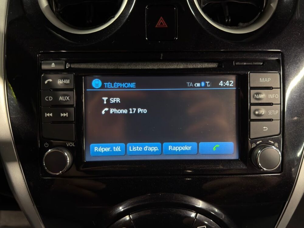Note II CONNECT EDITION 1.5 DCI 90 Cv ECRAN GPS TACTILE REGULATEU 2014 occasion 95150 Taverny
