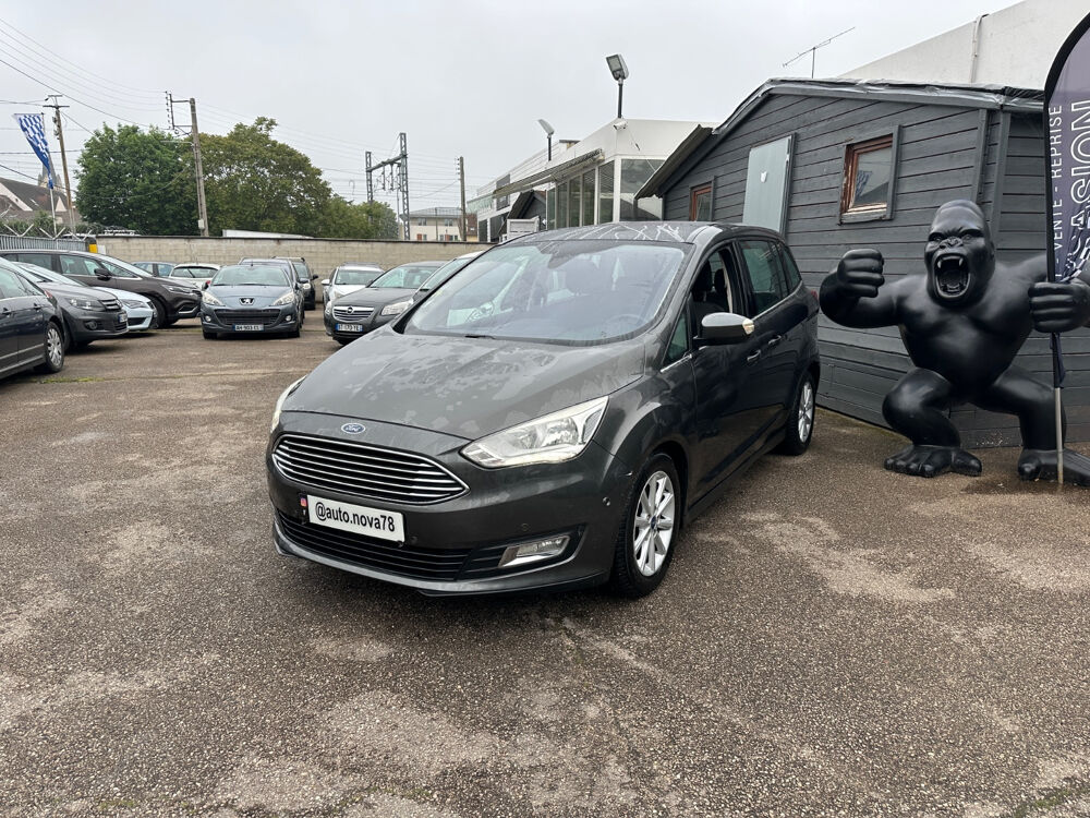 Grand C-MAX 1.5 TDCi 120 S&S Powershift Titanium 2017 occasion 78130 Les Mureaux