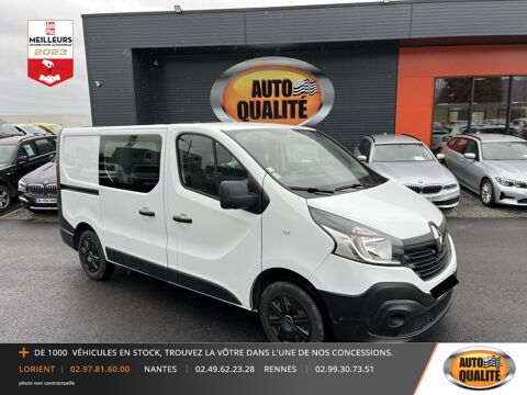 Renault Trafic L1H1 1000 1.6 DCI 125CH ENERGY CABINE APPROFONDIE 2018 occasion Lanester 56600