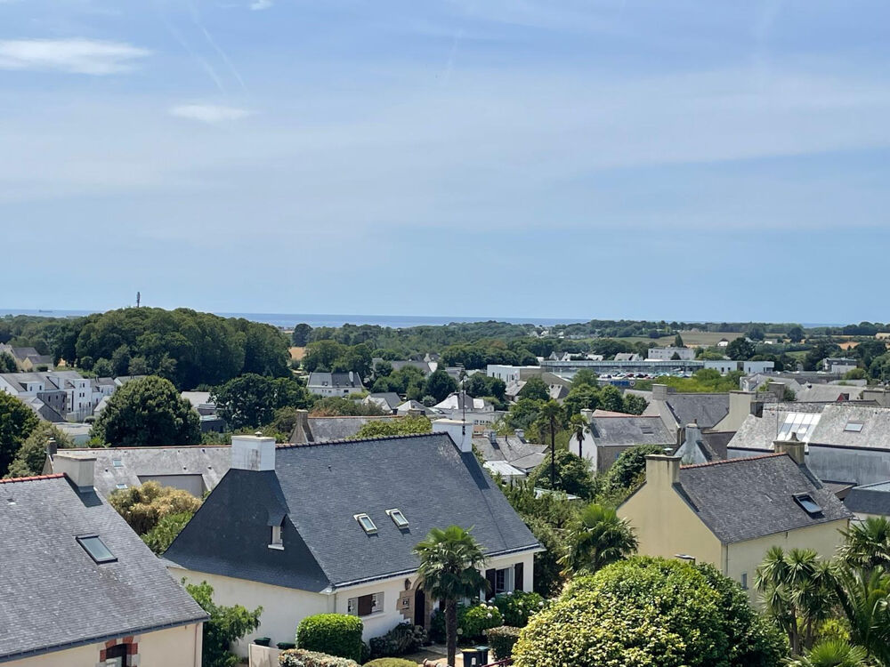 Appartement duplex de 3 Chambres au Bourg de Guidel, avec vue Mer