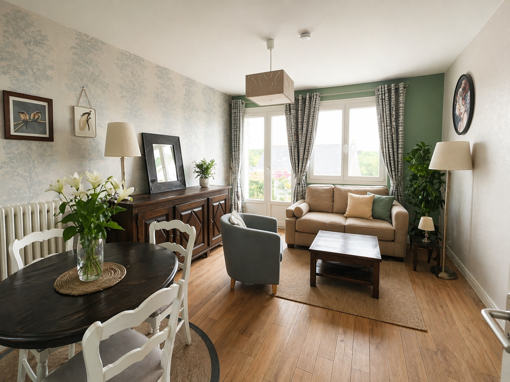 Appartement 3 pièces 56 m² · à Guidel · 56 m² · 184 900 €