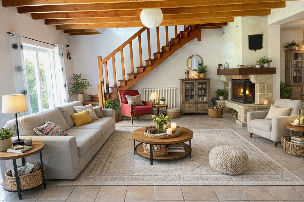 Vente Maison Pour Amoureux de la campagne et des sentiers de randonnée ,Charmante longère de 4 chambres dans cadre bucoliqu Lanvenegen