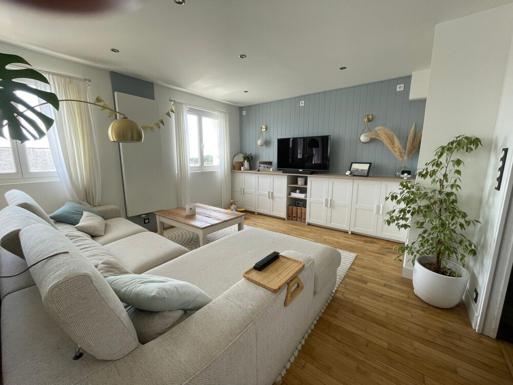 Vente Appartement Appartement duplex de 3 Chambres au Bourg de Guidel, avec vue Mer Guidel