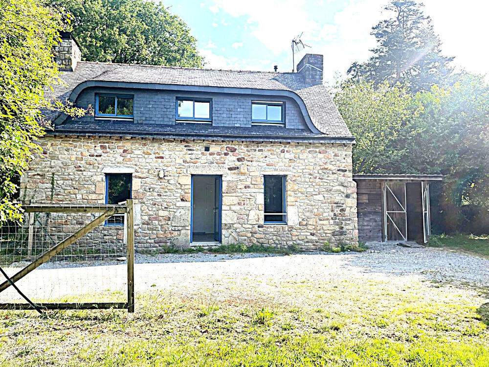 Vente Maison GUIDEL   Charmante maison en pierres rénovée, 2 chambres + bureau, au cœur de la campagne Guidel