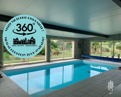 Villa contemporaine 200 m2 avec piscine 420000 Le Blanc (36300)