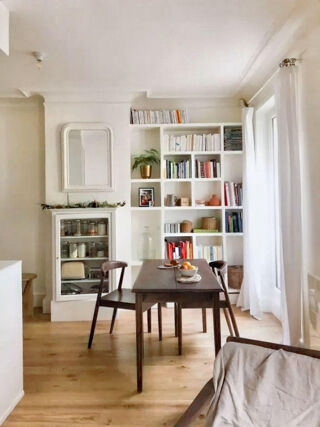 Location Appartement Grand studio de 30m² avec chambre en alcôve Paris 20
