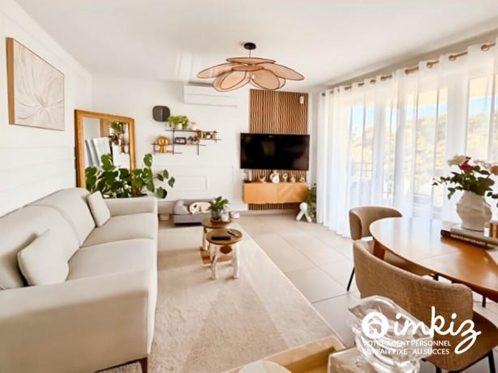 Vente Appartement T3 traversant • Vue Parc & Forêt • Terrasse 12 m² Marseille 14