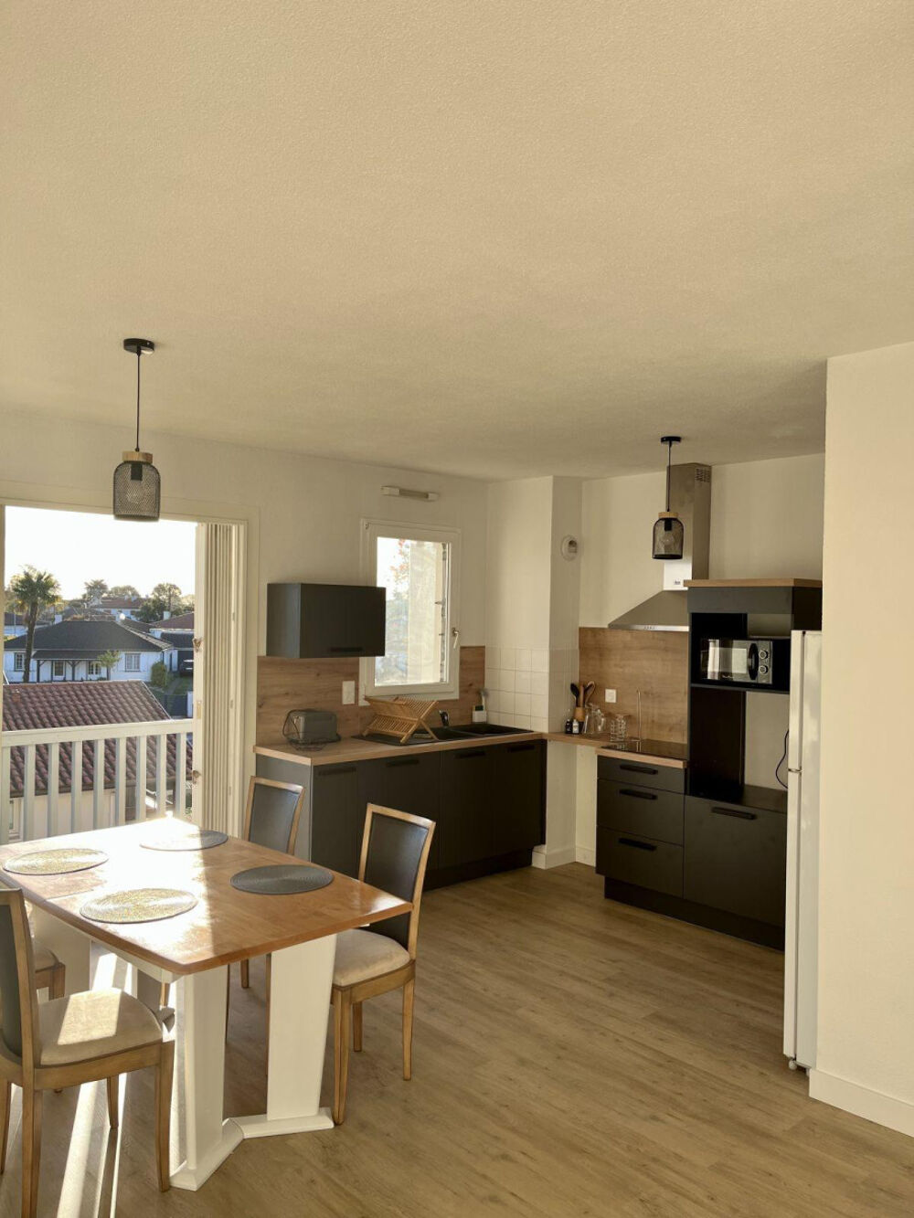 Location Appartement T3 meublé refait à neuf lumineux avec balcon Saint-paul-lès-dax