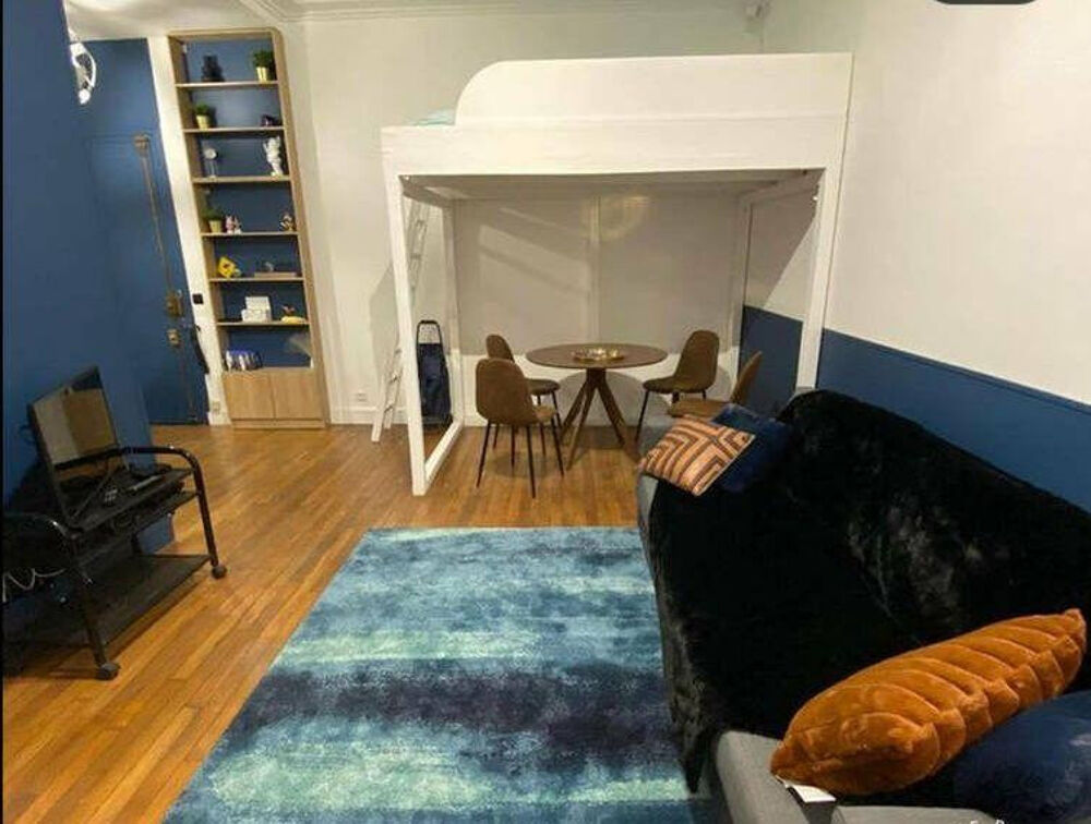 Location Appartement Magnifique studio meublé 35m² avec jardin Paris 16