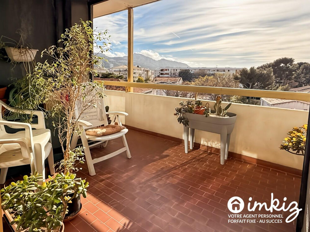 Vente Appartement T3 + vue dégagée  8ième-9ième, balcon + parking Marseille 9