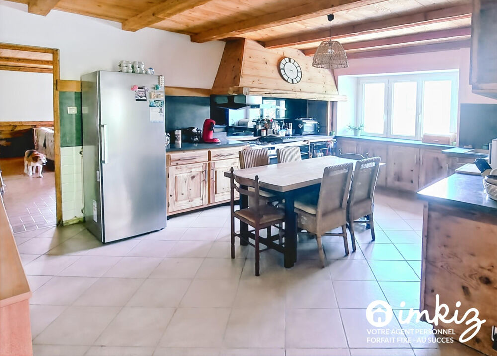 Vente Maison Ferme de 1826 rénovée + Mazot aménagé, 3800m² La rivière-enverse