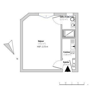Location Appartement Location studio Paris 16ème Métro Jasmin Paris 16