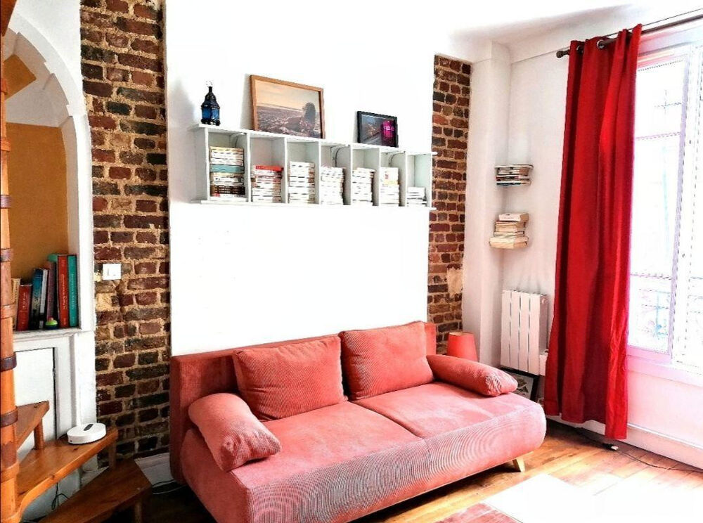 Location Appartement Beau Duplex T3 meublé 42m² Saint Ouen centre Saint-ouen-sur-seine