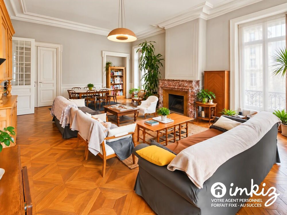Vente Appartement Proche place Carnot : 4 pièces 112m², 2 balcon Lyon 2