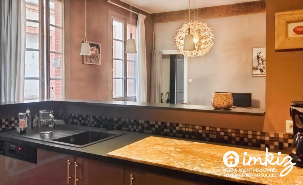 Vente Appartement CARMES - T4 - 85 m² dans ancien historique Toulouse