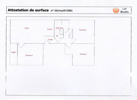   Chambre dans une colocation 61 m² Saint-Denis 