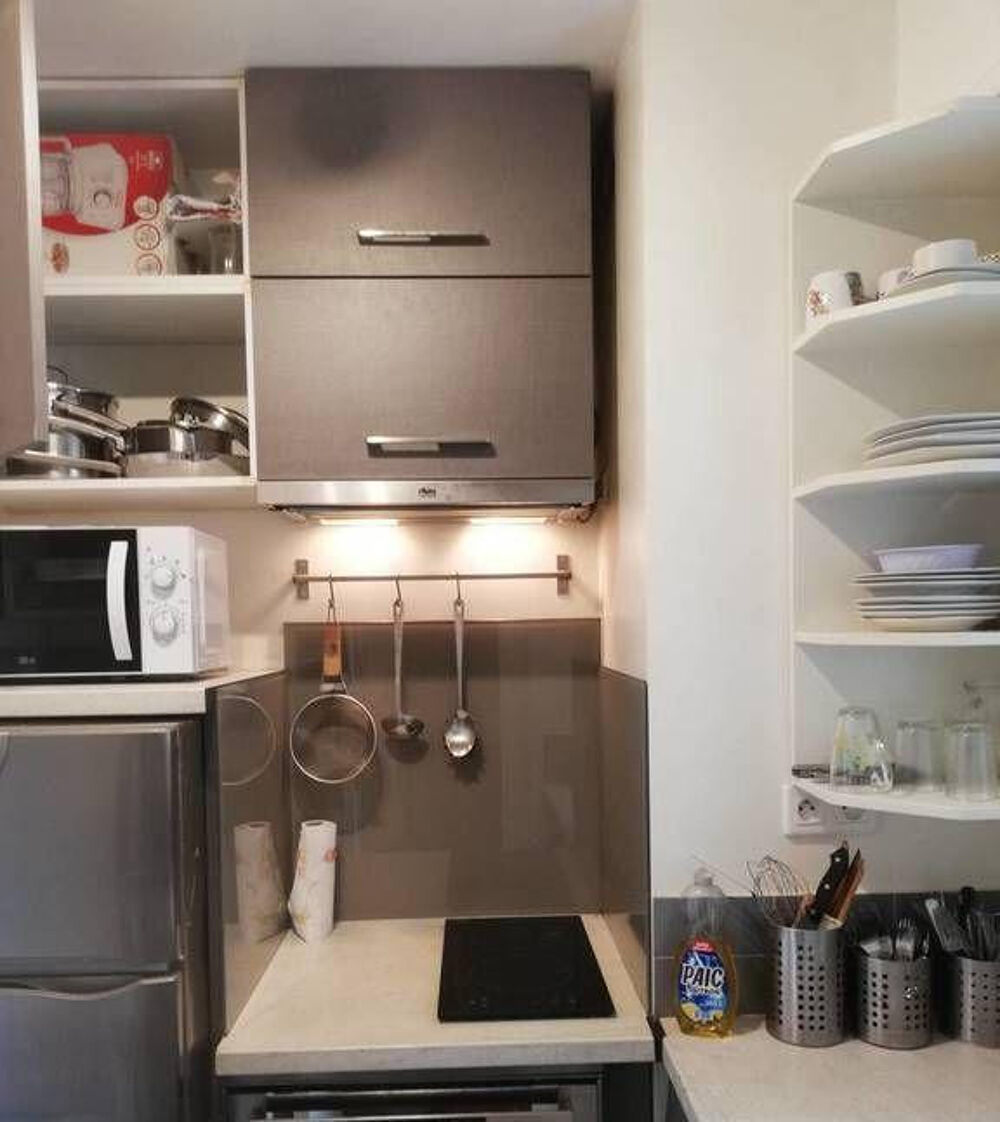 Location Appartement Superbe studio meublé 30m² proche Buttes Chaumont Paris 19