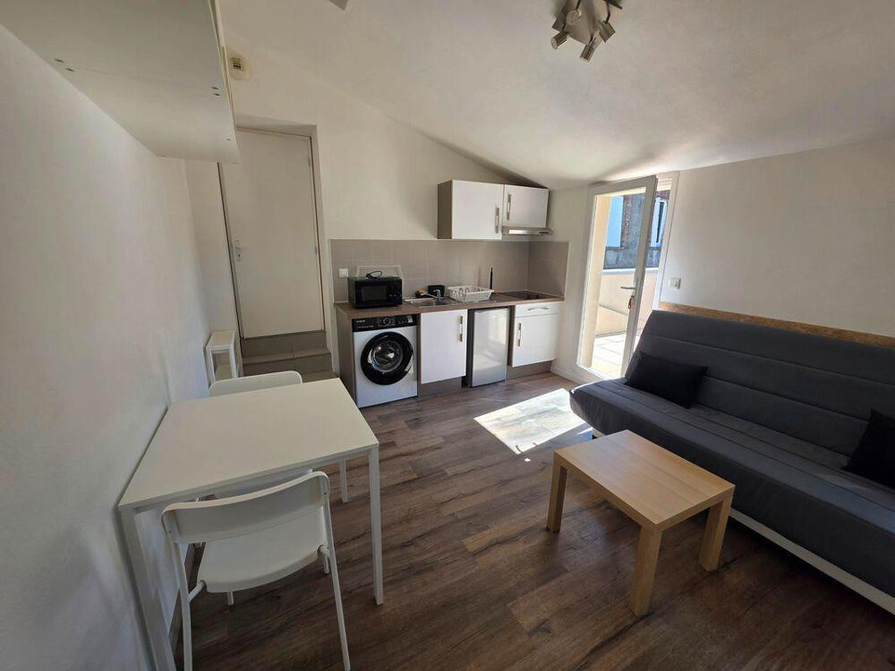 Location Appartement Studio rénové 20m² avec terrasse Canal du Midi Toulouse