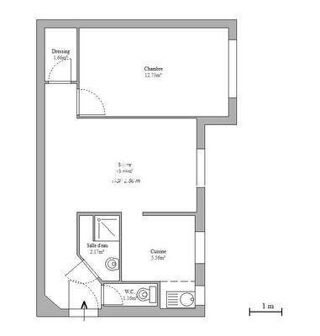  Appartement à louer 2 pièces 42 m²