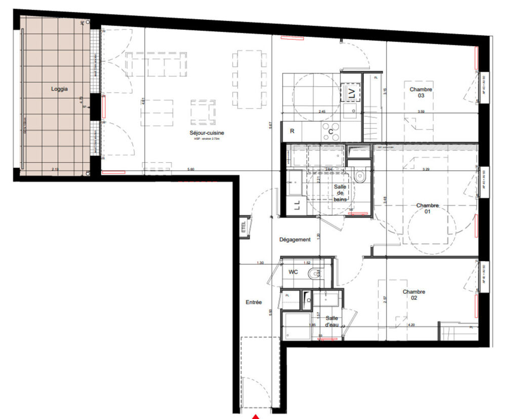 à vendre  Appartement La Garenne-Colombes (92250)
