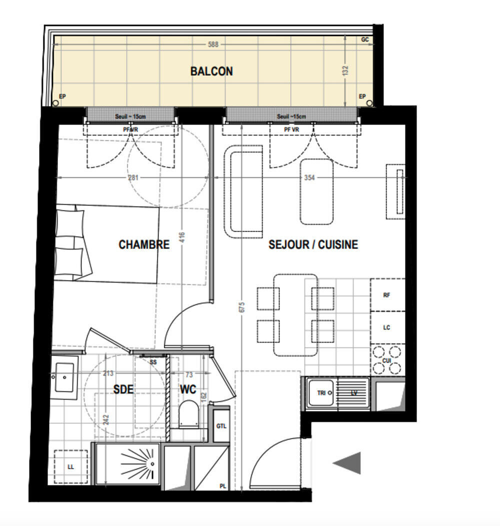 Vente Appartement Appartement T2 de 38m2 à Montrouge Montrouge