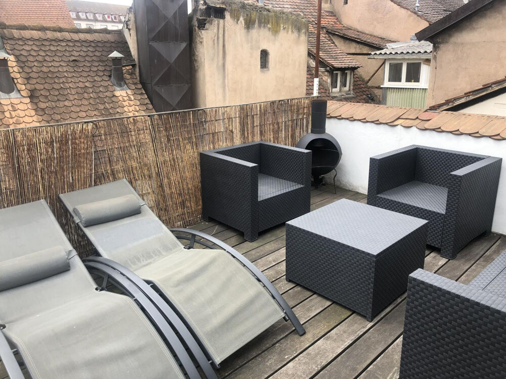 Location Appartement Magnifique duplex avec terrasse vue cathédrale Strasbourg