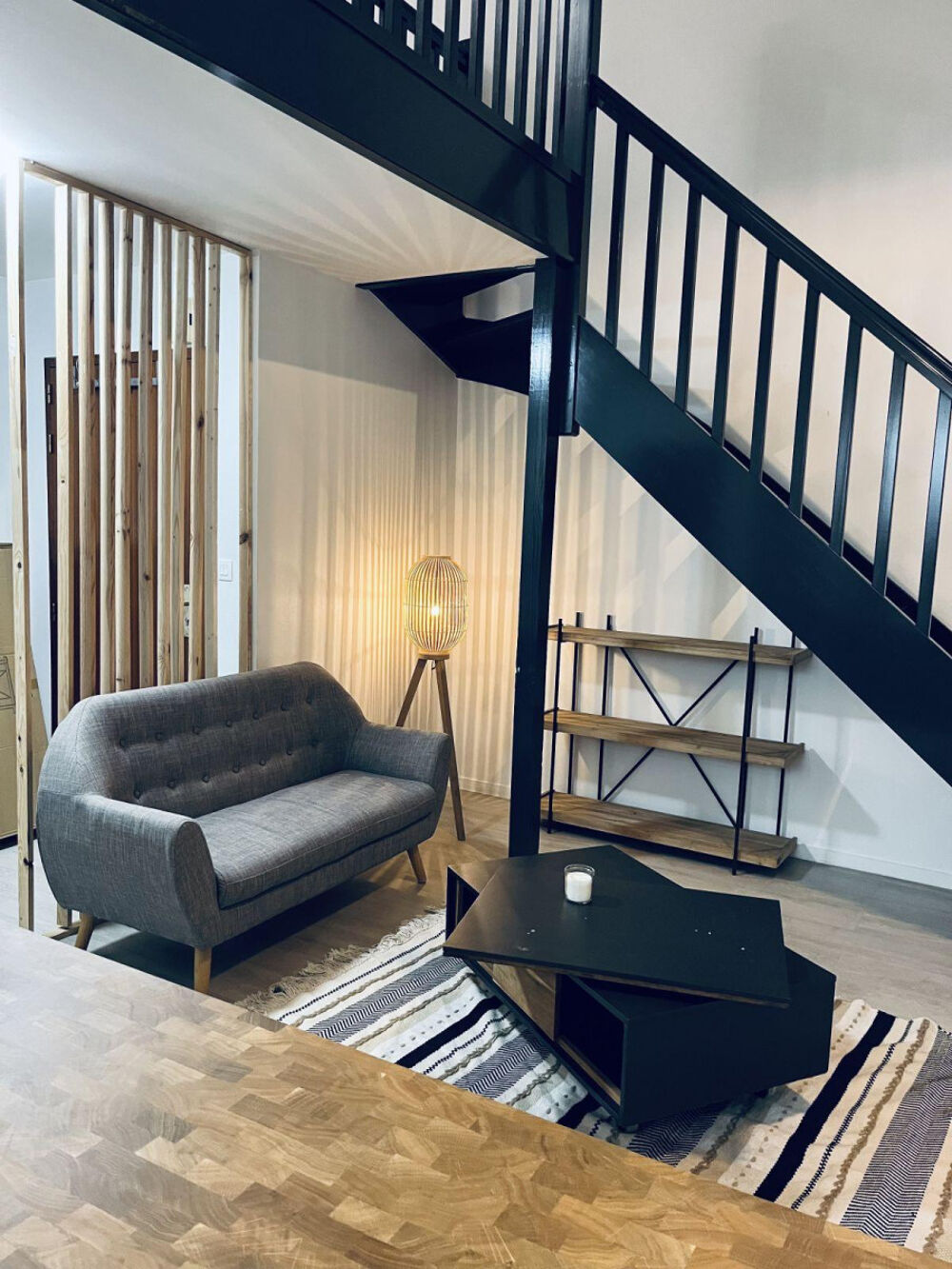 Location Appartement Beau T2bis meublé 54m² (64m² au sol) en duplex Nantes