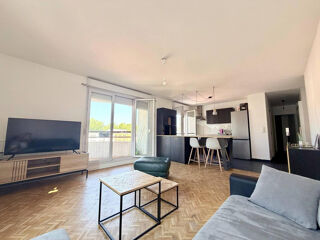 Location Appartement T3 meublé 63 m² avec balcon sans vis-à-vis, garage Lyon 9