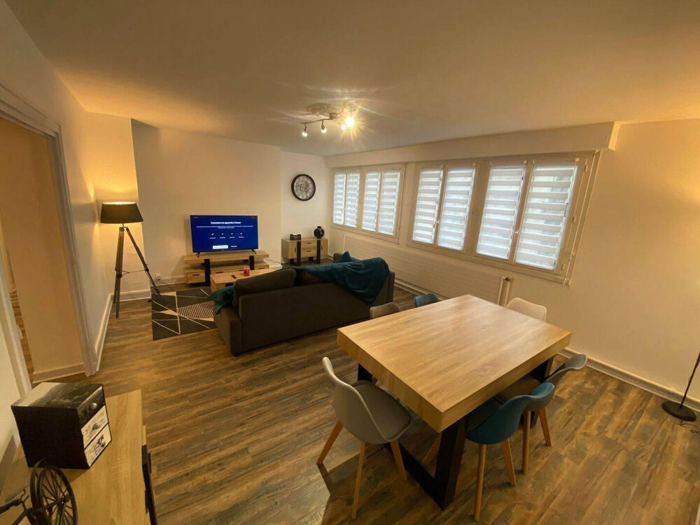 Location Appartement T3 meublé avec Garage . Coloc possible Bourg-en-bresse