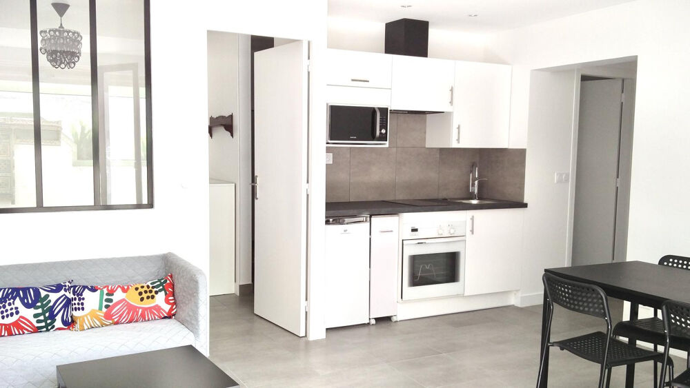 Appartement meublé rénové calme avec véranda