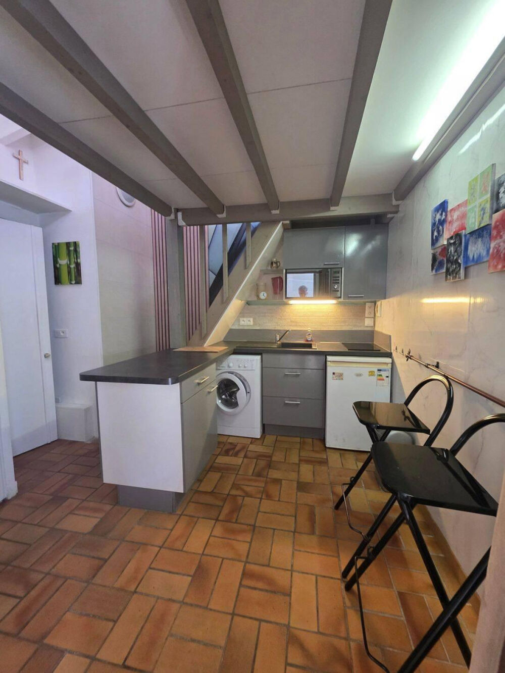 Location Appartement Grand studio meublé 32m² domaine privé sécurisé Mougins