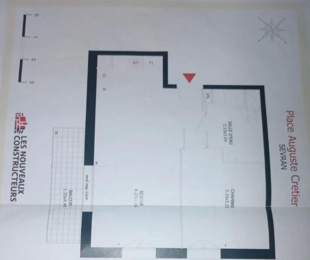 Location Appartement Appartement 2 pièces neuf loué meublé Sevran