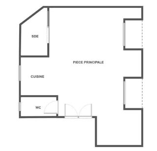  Appartement à louer 1 pièce 21 m²