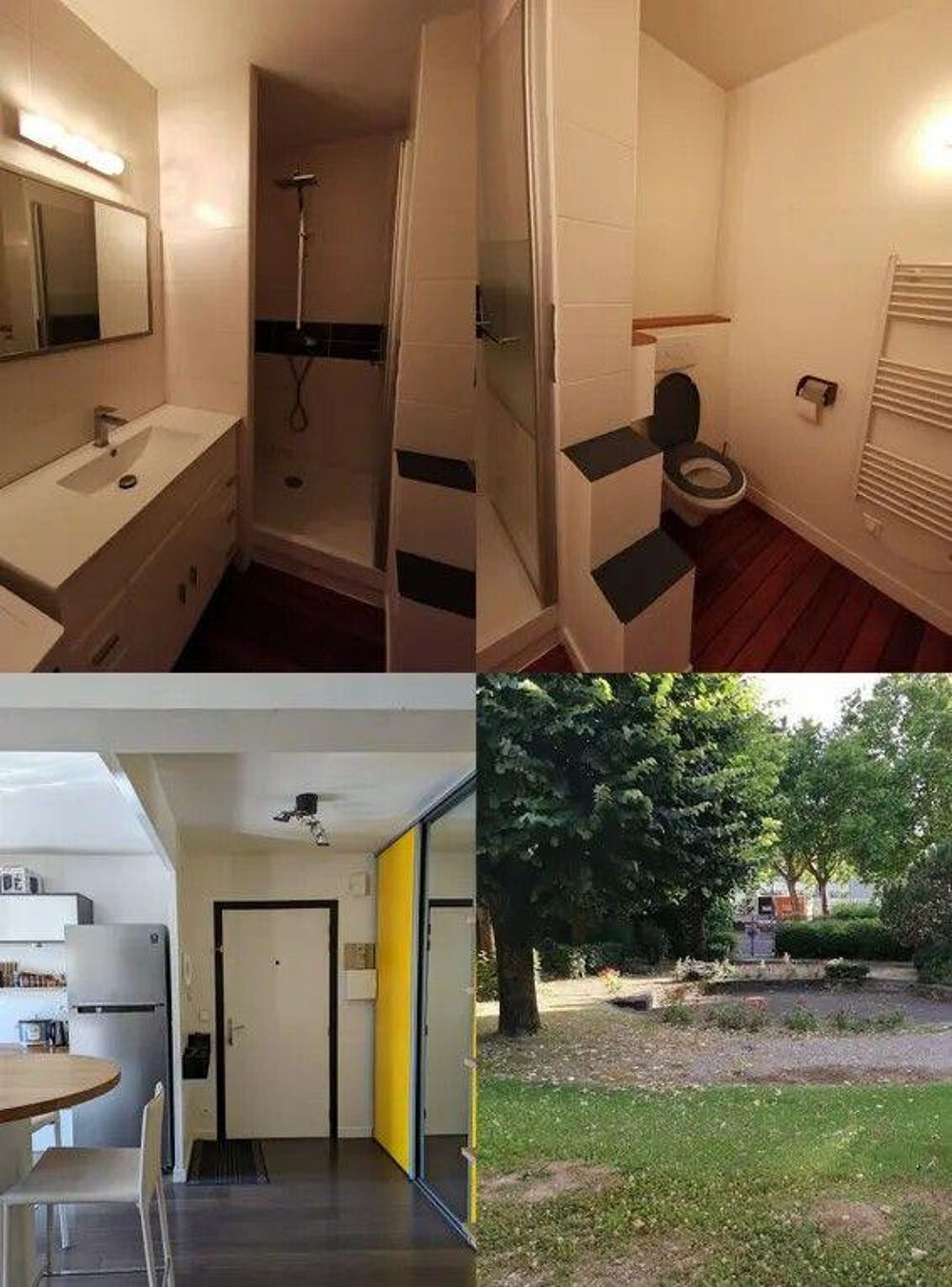 Location Appartement Beau 2P meublé 49m² avec terrasse privative 44m² Grenoble