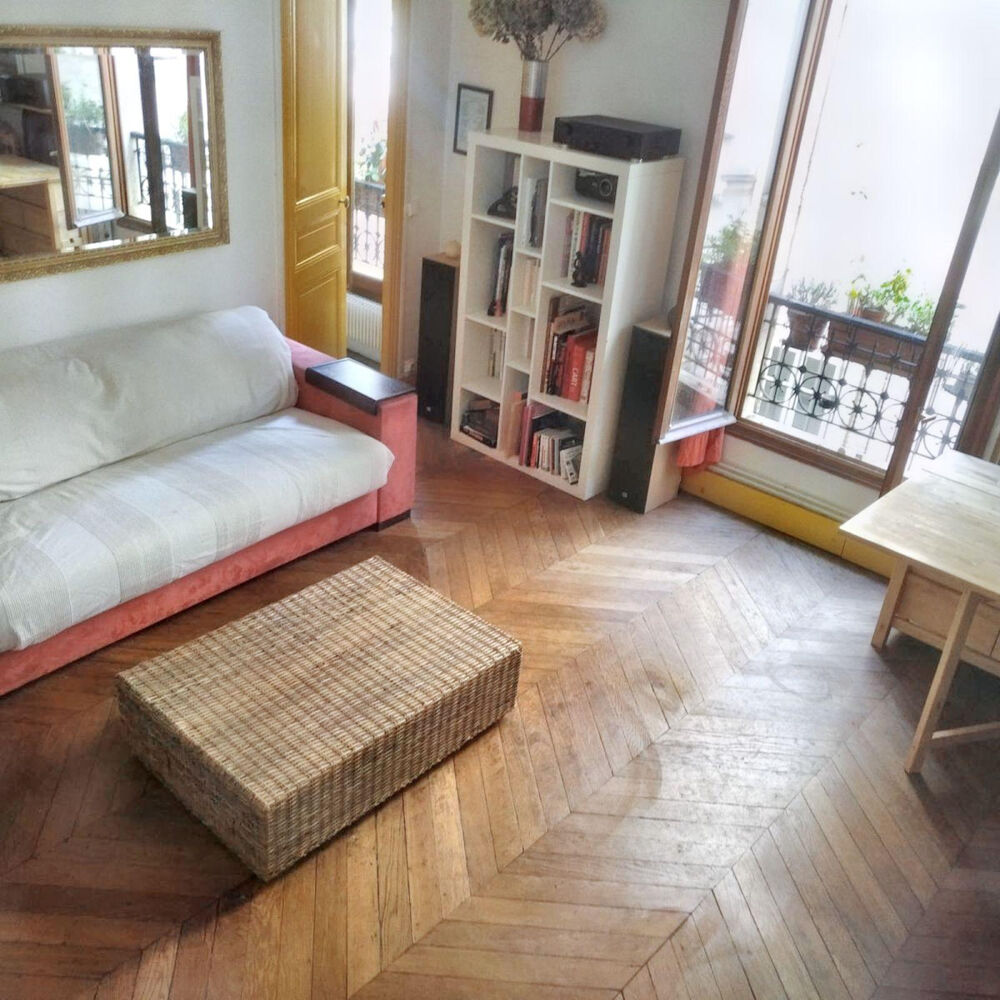 Location Appartement Rue de Levis- Beau 3 pièces de 50 m2 meublé Paris 17