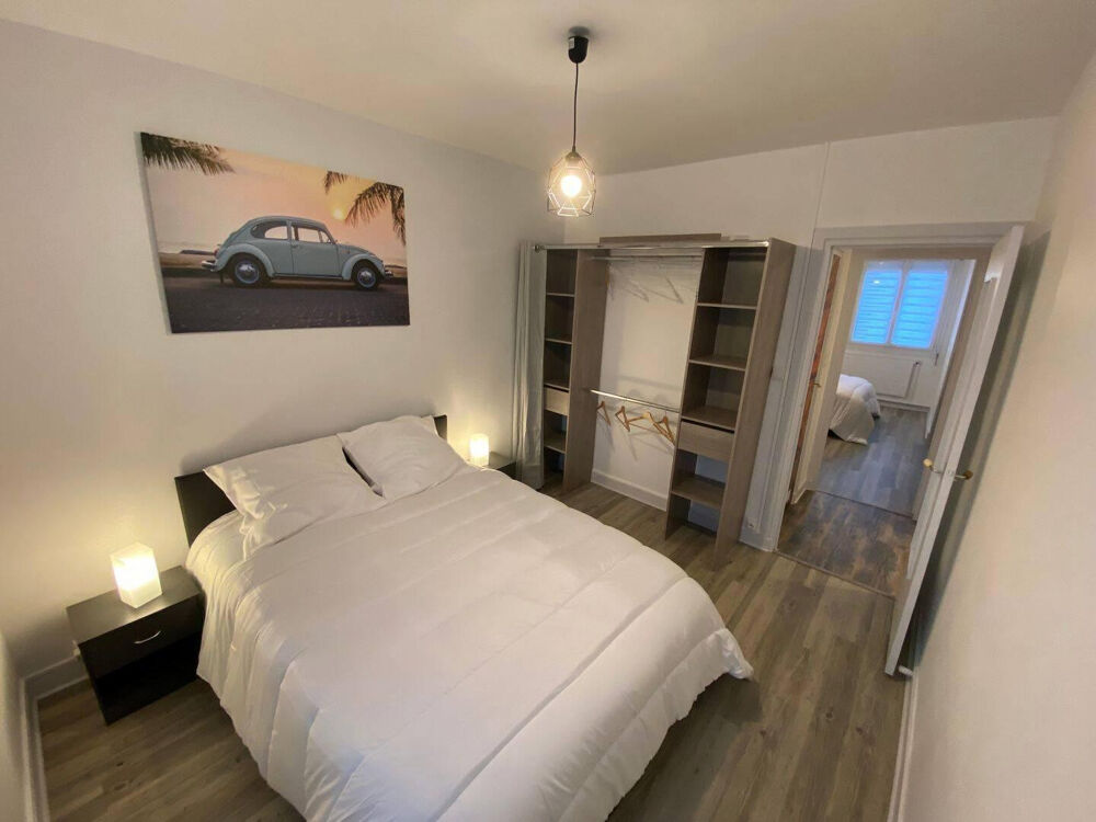 Location Appartement T3 meublé avec Garage . Coloc possible Bourg-en-bresse