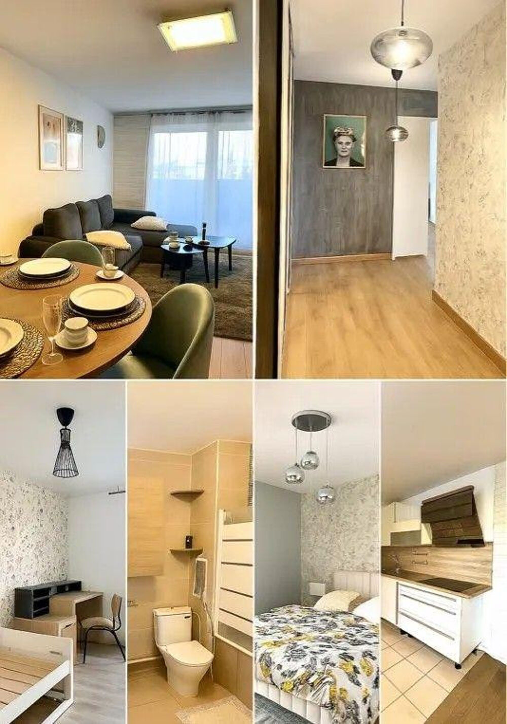 Location Appartement Beau T3 61m² lumineux + balcon + parking Achères