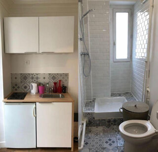 Location Appartement 2 pièce 24.5 m2 meublé - Paris 17 (Guy Moquet) Paris 17