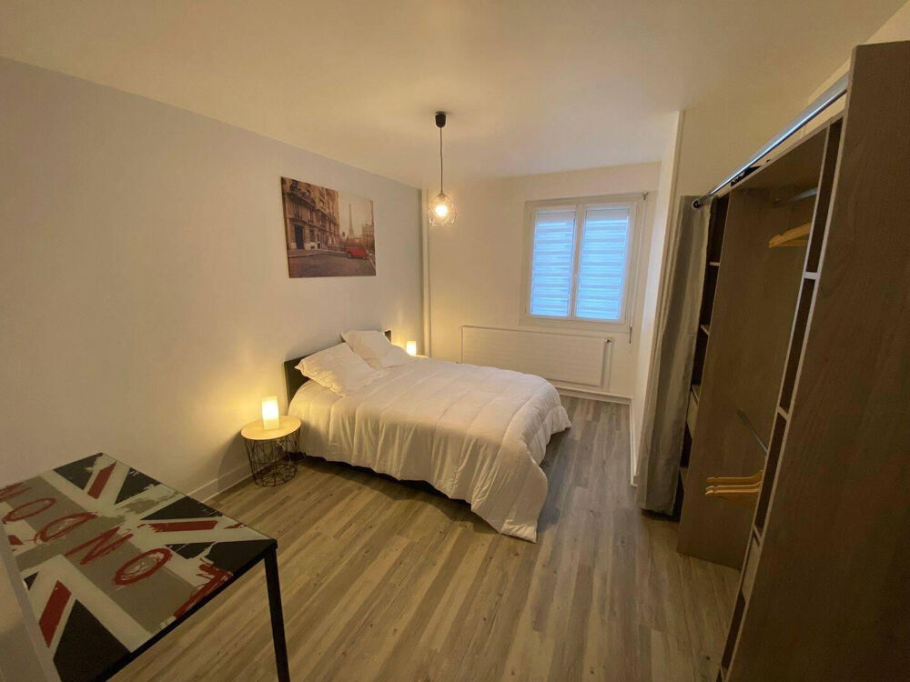 Location Appartement T3 meublé avec Garage . Coloc possible Bourg-en-bresse