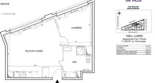  Appartement à louer 2 pièces 46 m²