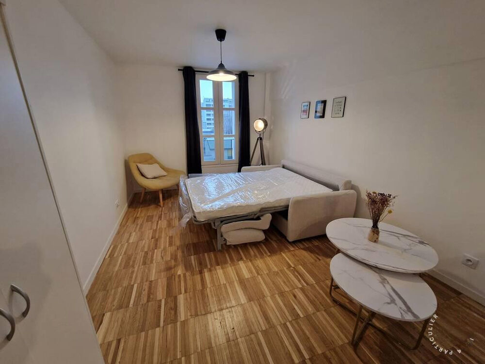 Location Appartement Location meublée studio 25 m² Paris 19E (75019) Paris 19