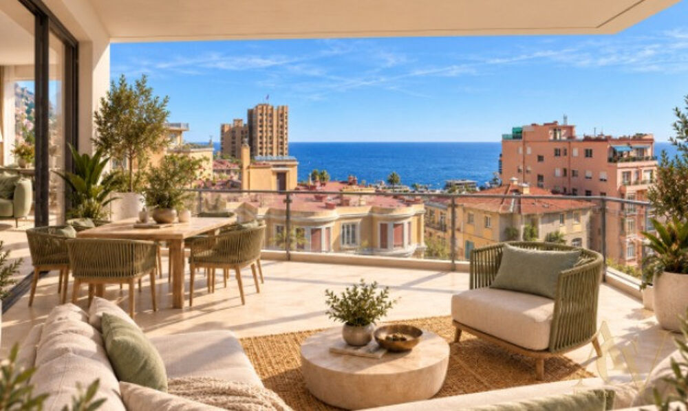 Vente Appartement T3 d'exception vue mer, aux portes de Monaco ! Beausoleil