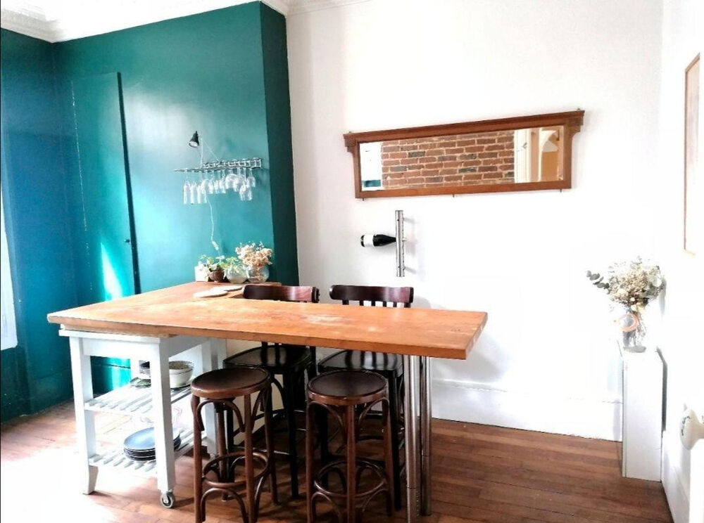 Location Appartement Beau Duplex T3 meublé 42m² Saint Ouen centre Saint-ouen-sur-seine