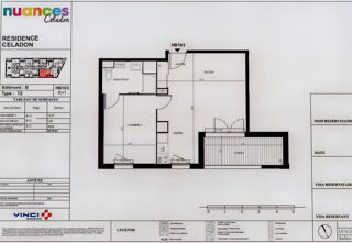  Appartement à louer 2 pièces 46 m²