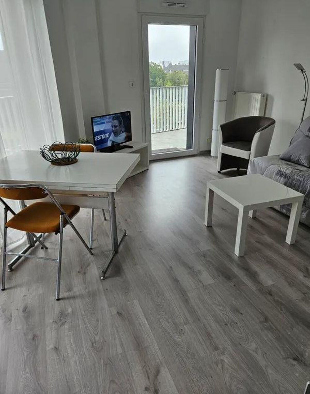Location Appartement T2 meublé 44m² lumineux + 19m² de balcon couvert Rennes