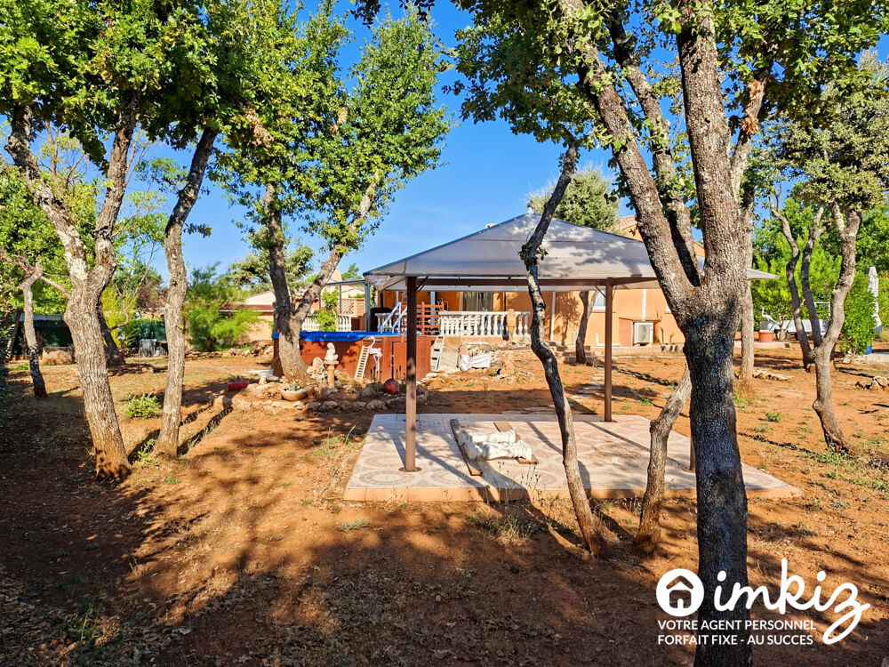 Vente Maison Maison 5 pièces sur terrain  clos + annexes Régusse